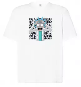 Футболка Оверсайз Cartoon alcohol friends Белый фото