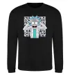 Свитшот Science Rick Черный фото