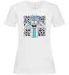 Женская футболка Science Rick Белый фото