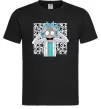Чоловіча футболка Science Rick Чорний фото