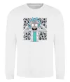 Свитшот Science Rick Белый фото