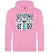 Жіноча толстовка (худі) Science Rick Рожевий фото