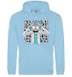 Жіноча толстовка (худі) Science Rick Блакитний фото
