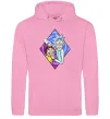 Женская толстовка (худи) Рік і Морті дивись Розовый фото