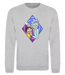 Свитшот Cartoon alcohol friends Белый фото