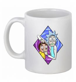 Чашка керамічна Рік і Морті дивись