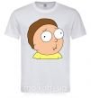 Чоловіча футболка Morty Білий фото