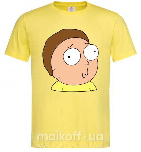 Мужская футболка Morty Лимонный фото