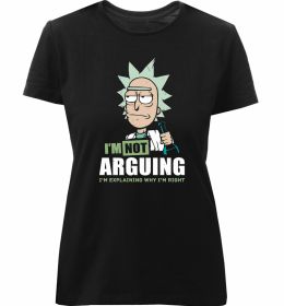 Жіноча преміум футболка I'm explaining why i'm right