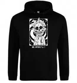 Мужская толстовка (худи) Me myself and I Черный фото