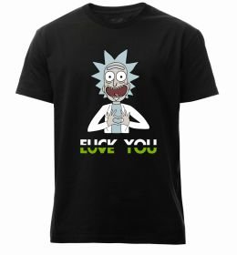 Мужская премиум футболка Rick Love you