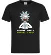 Мужская футболка Rick Love you Черный фото