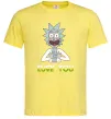 Мужская футболка Rick Love you Лимонный фото