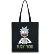 Еко-сумка Rick Love you Чорний фото