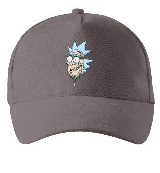 Кепка Рік розплавився Серый фото