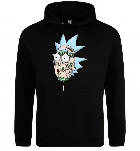 Чоловіча толстовка (худі) Рік розплавився Чорний фото