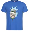 Чоловіча футболка Рік розплавився Яскраво-синій Чоловіча футболка Рік розплавився Яскраво-синій фото