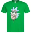 Чоловіча футболка Рік розплавився Зелений Чоловіча футболка Рік розплавився Зелений фото