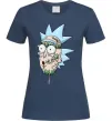 Жіноча футболка Рік розплавився Темно-синій Жіноча футболка Рік розплавився Темно-синій фото