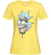 Жіноча футболка Рік розплавився Лимонний Жіноча футболка Рік розплавився Лимонний фото
