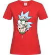 Жіноча футболка Рік розплавився Червоний Жіноча футболка Рік розплавився Червоний фото