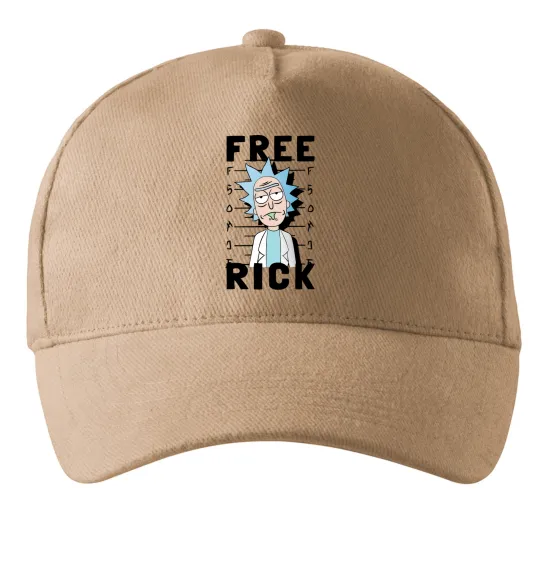 Кепка Free Rick Песочный фото