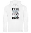 Мужская толстовка (худи) Free Rick Белый Мужская толстовка (худи) Free Rick Белый фото