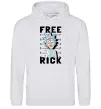 Мужская толстовка (худи) Free Rick Серый меланж Мужская толстовка (худи) Free Rick Серый меланж фото