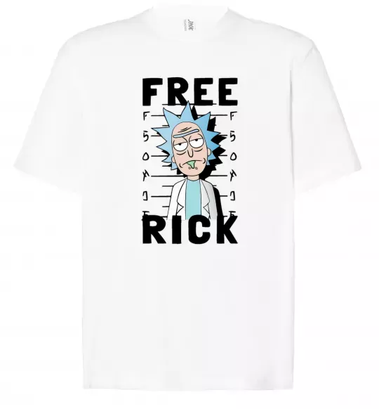 Футболка Оверсайз Free Rick Белый фото