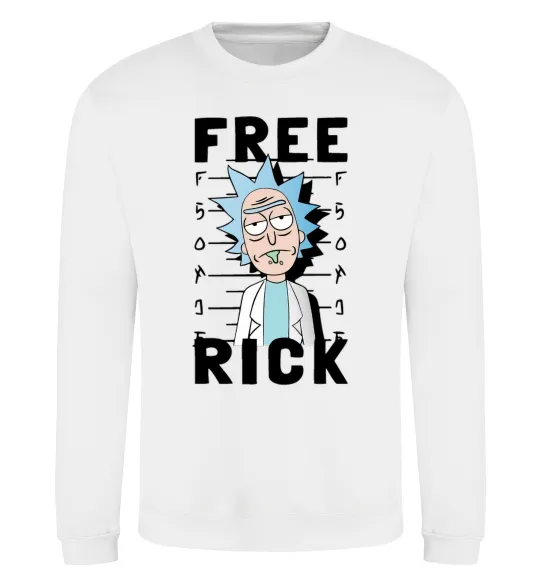Світшот Free Rick Білий фото