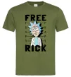 Чоловіча футболка Free Rick Оливковий Чоловіча футболка Free Rick Оливковий фото