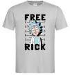 Чоловіча футболка Free Rick Сірий Чоловіча футболка Free Rick Сірий фото