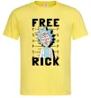 Чоловіча футболка Free Rick Лимонний Чоловіча футболка Free Rick Лимонний фото