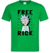 Чоловіча футболка Free Rick Зелений Чоловіча футболка Free Rick Зелений фото