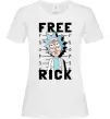 Женская футболка Free Rick Белый фото