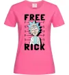 Женская футболка Free Rick Ярко-розовый фото