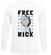 Лонгслів Free Rick Білий фото