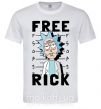 Чоловіча футболка Free Rick Білий фото