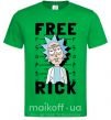 Чоловіча футболка Free Rick Зелений фото