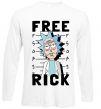 Лонгслів Free Rick Білий фото