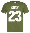 Чоловіча футболка Shaw 23 Оливковий фото