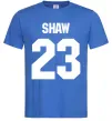 Чоловіча футболка Shaw 23 Яскраво-синій фото