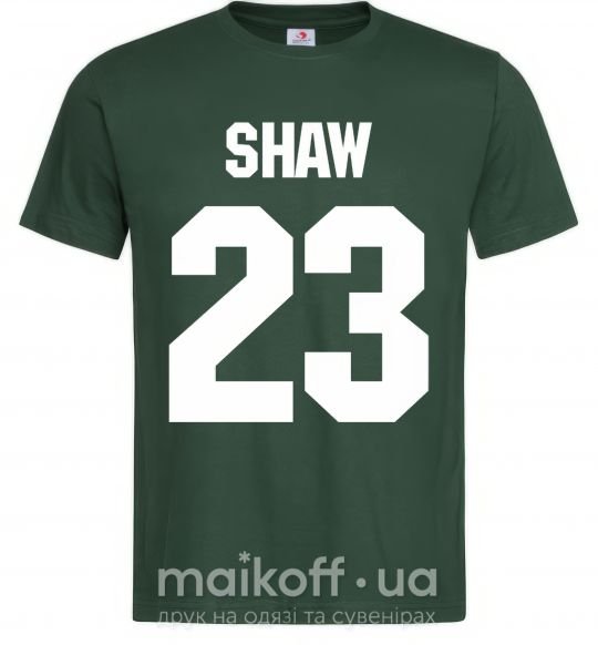 Чоловіча футболка Shaw 23 Темно-зелений фото