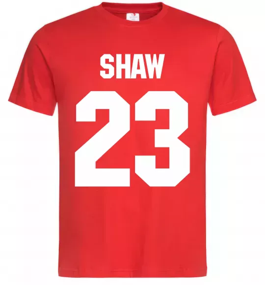 Чоловіча футболка Shaw 23 Червоний фото