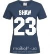 Женская футболка Shaw 23 Темно-синий фото