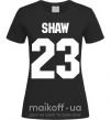 Женская футболка Shaw 23 Черный фото
