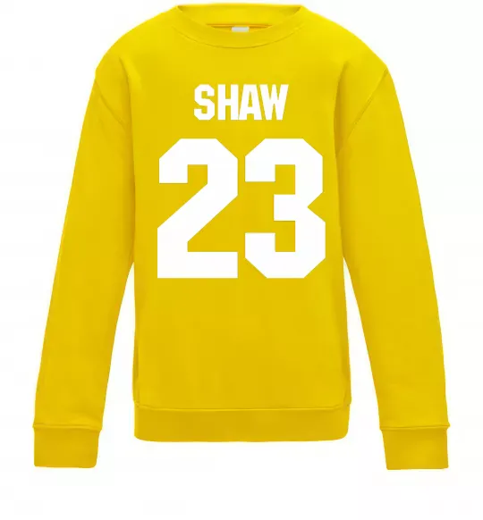 Дитячий світшот Shaw 23 Сонячно жовтий фото