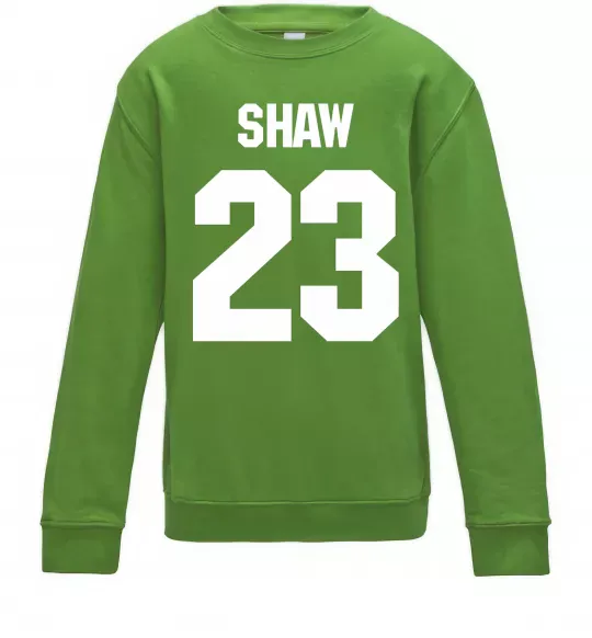 Дитячий світшот Shaw 23 Лаймовий фото