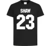 Дитяча футболка Shaw 23 Чорний фото
