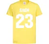 Дитяча футболка Shaw 23 Лимонний фото